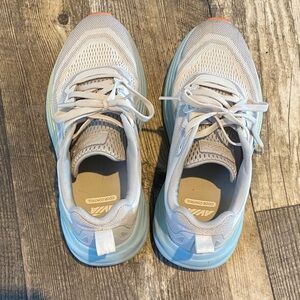 Avia Light Blue and Gray Athletic Shoes